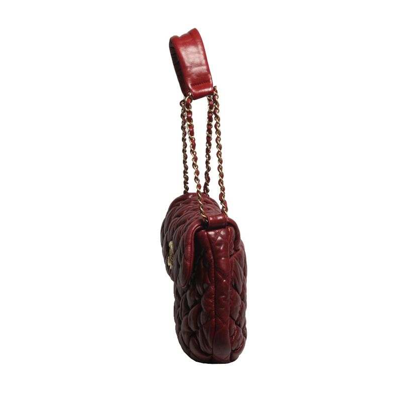 Bolsa-Chanel-Matelasse-Burgundy