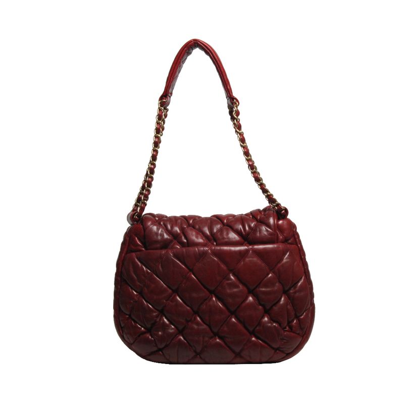 Bolsa-Chanel-Matelasse-Burgundy