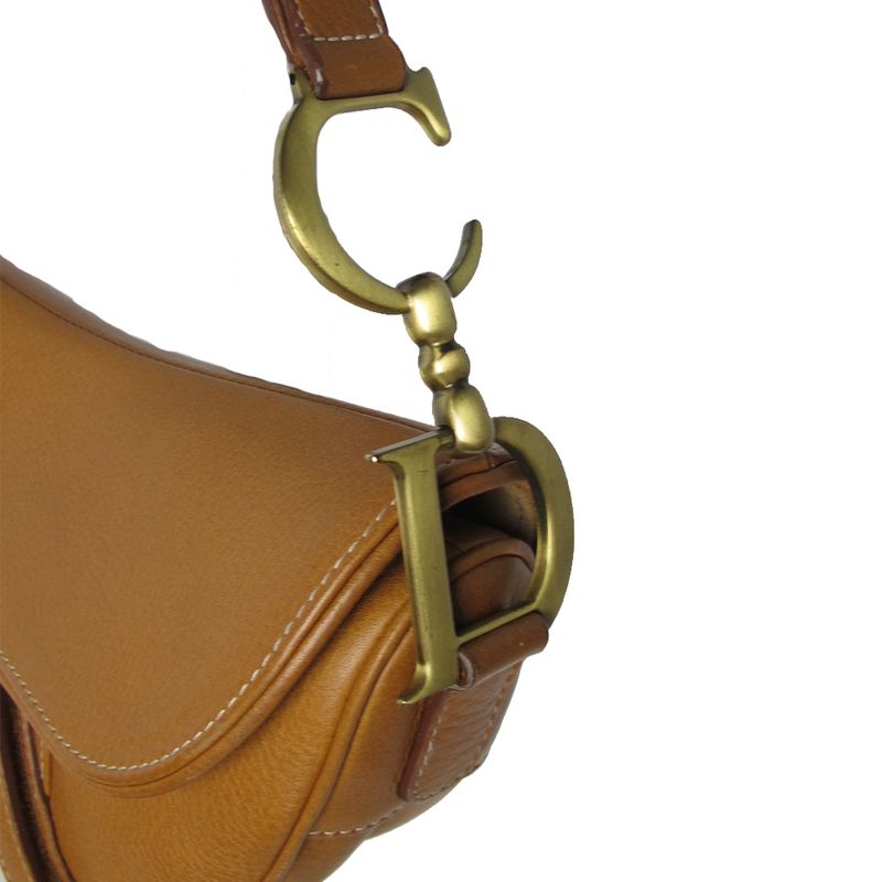 Bolsa-Christian-Dior-Saddle-Leather