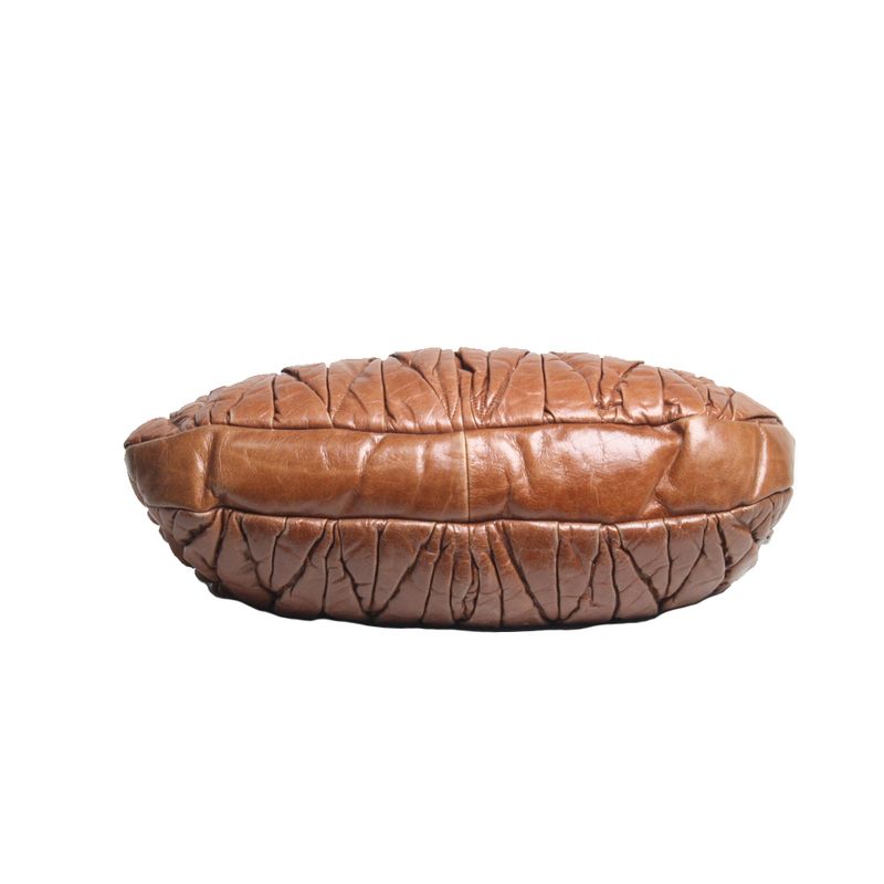 Bolsa-Miu-Miu-Coffer-Leather-Caramelo