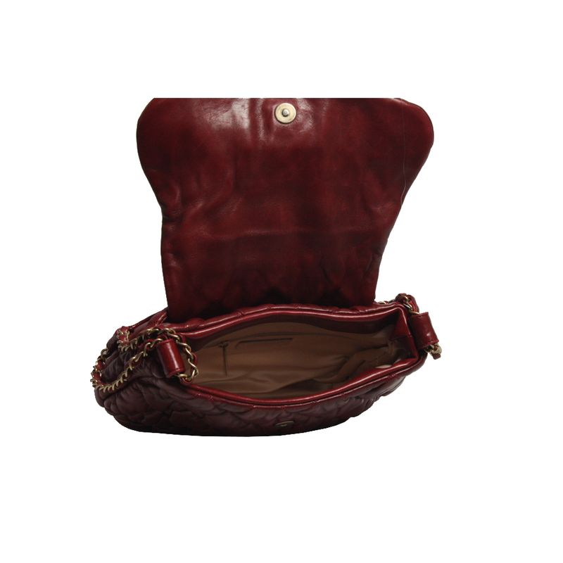 Bolsa-Chanel-Matelasse-Burgundy