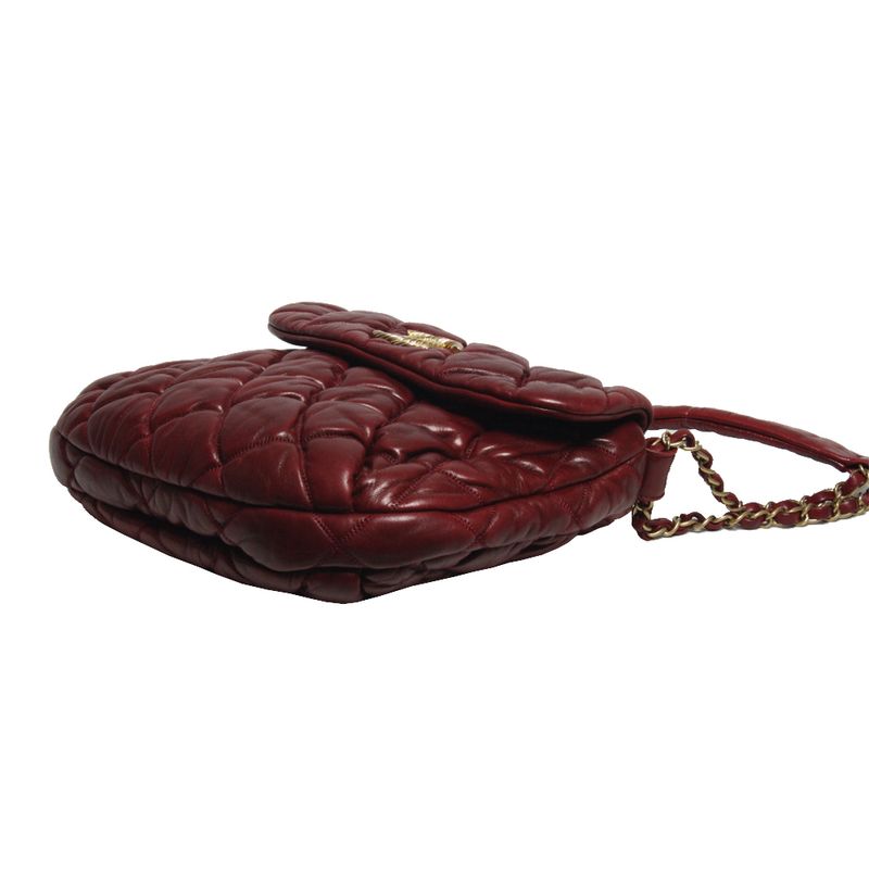 Bolsa-Chanel-Matelasse-Burgundy