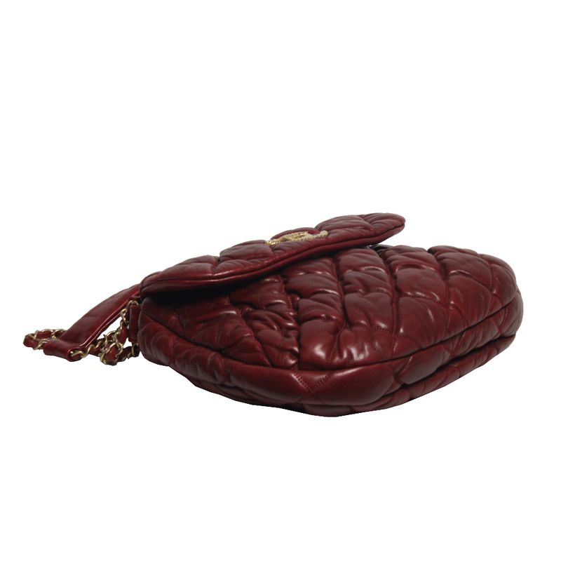 Bolsa-Chanel-Matelasse-Burgundy