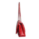Bolsa-Chanel-Double-Flap-Maxi-Caviar-Red