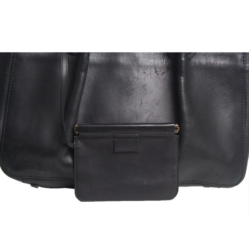 Bolsa-Gucci-Vintage-Couro-Preto