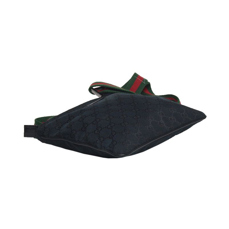 Bolsa-Gucci-Preta-Tecido