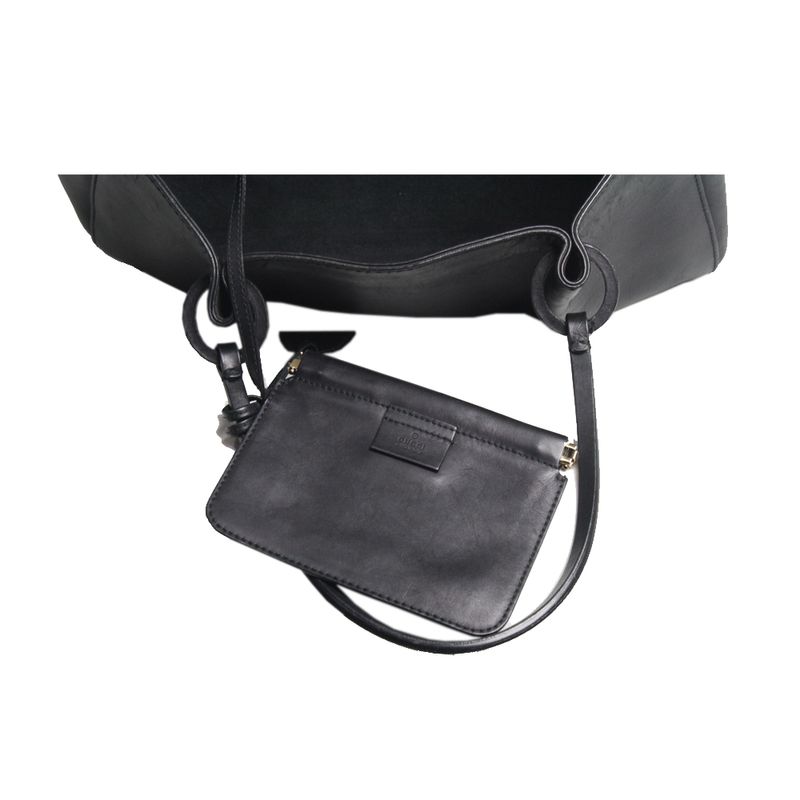 Bolsa-Gucci-Vintage-Couro-Preto
