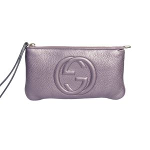 Carteira Gucci Roxo Metalizado