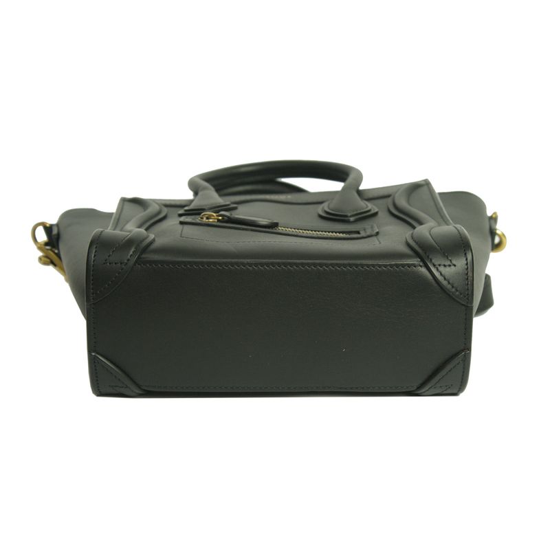 Bolsa-Celine-Nano-Luggage-Tote-Preta