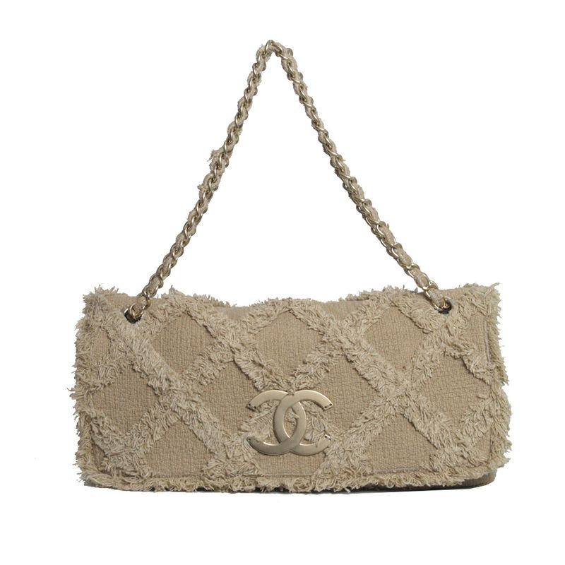 bolsa-chanel-max-tweed-flap-bege