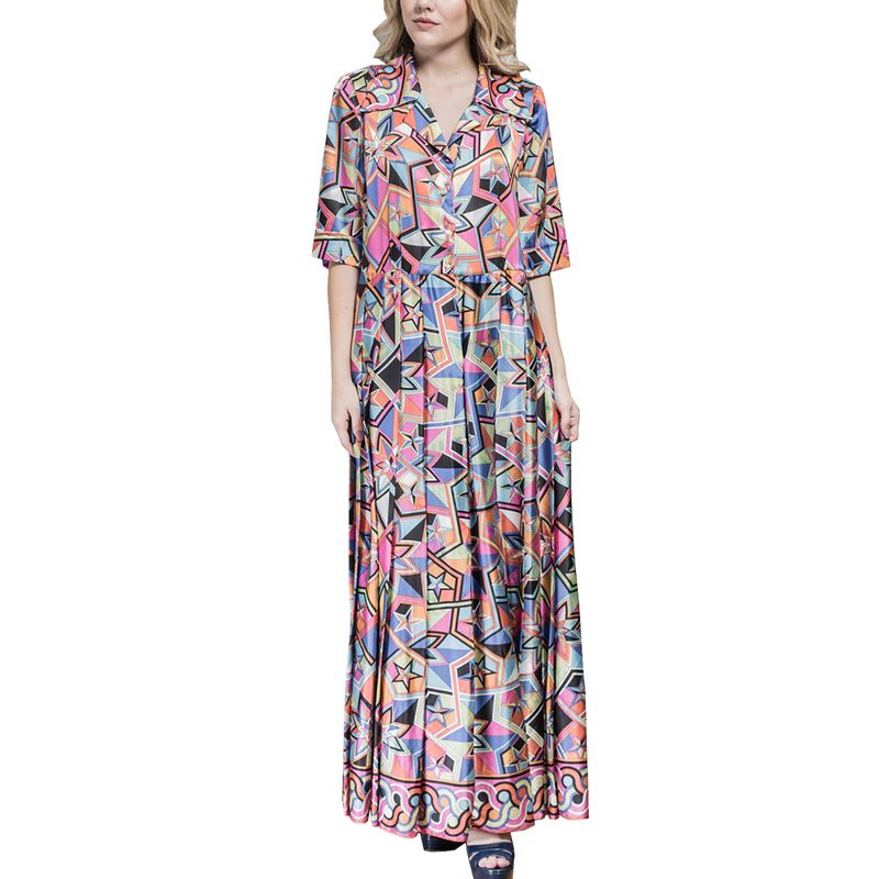 Vestido-Emilio-Pucci-Seda-Chemise
