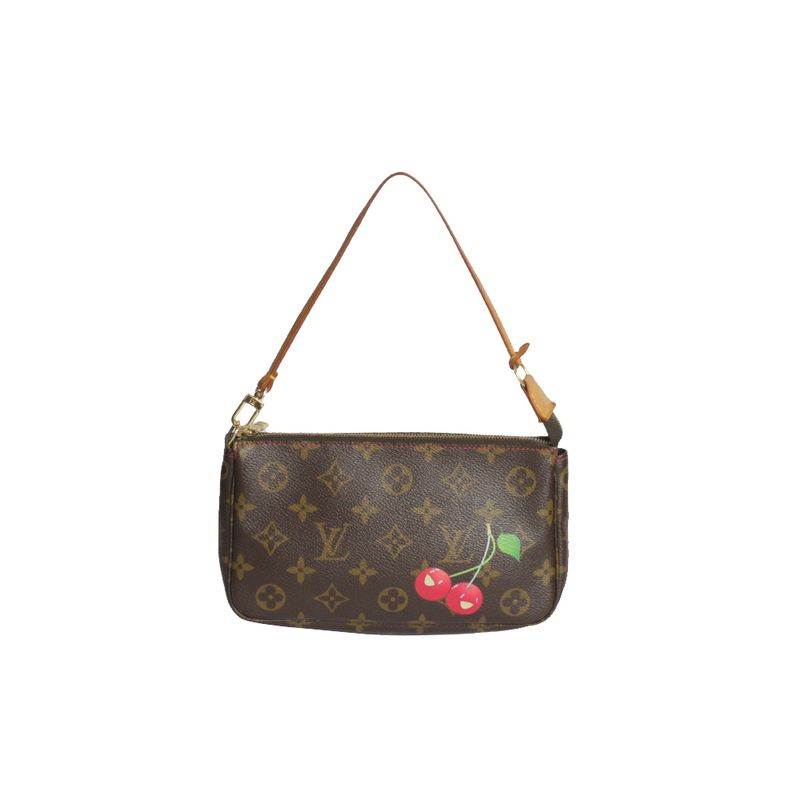 Bolsa-LV-Canvas-pochette-cherry