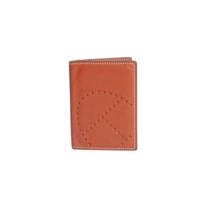 Porta Cartão Hermes Laranja