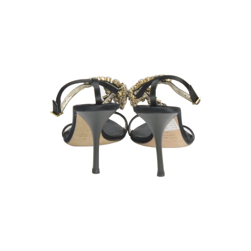 Sandalia-de-Salto-Roberto-Cavalli-Cobra-com-Pedrarias