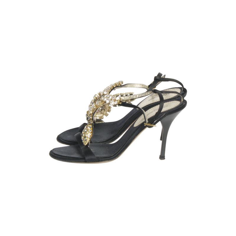 Sandalia-de-Salto-Roberto-Cavalli-Cobra-com-Pedrarias