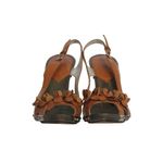 Sandalia-de-Salto-Valentino-Caramelo-com-Madeira-Vintage