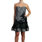 Vestido-Martha-Medeiros-Tomara-que-Caia-em-Tweed-Preto-e-Branco