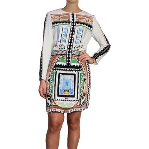 Vestido Mary Katrantzou Curto Estampado em Seda