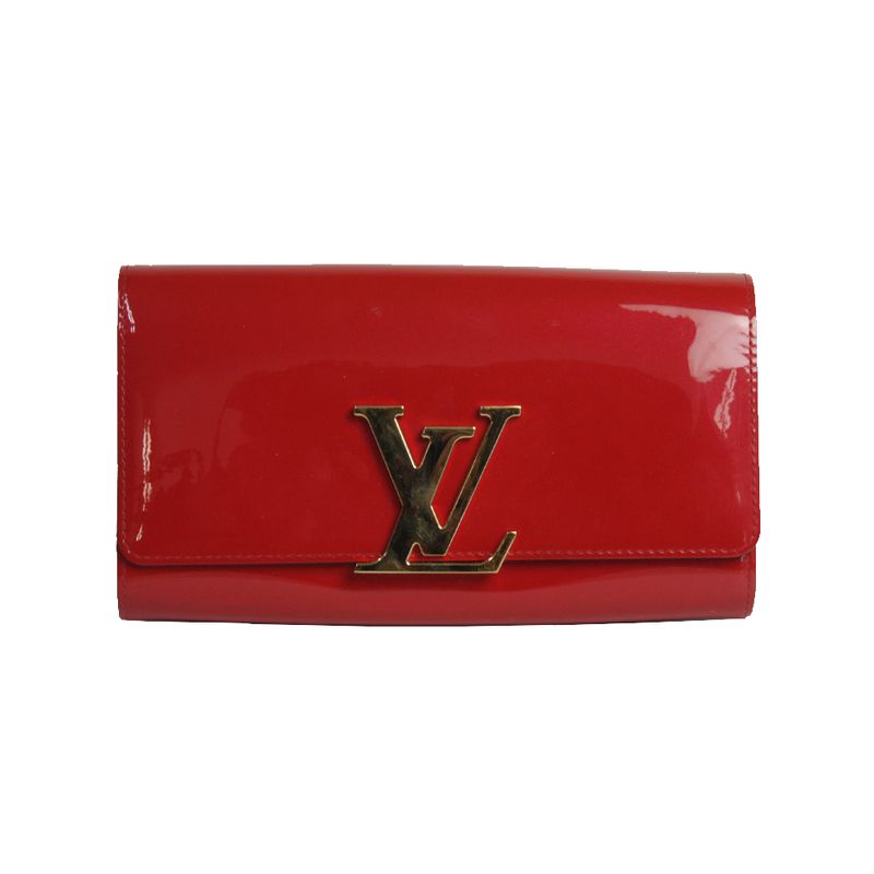 Clutch-Louis-Vuitton-Verniz-Vermelha