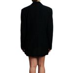 Blazer-Gucci-Preto-com-Lapela-em-Cetim