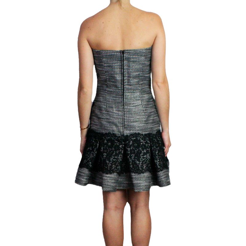 Vestido-Martha-Medeiros-Tomara-que-Caia-em-Tweed-Preto-e-Branco