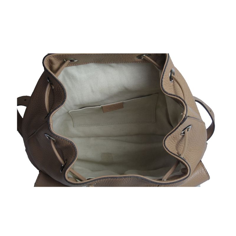 Mochila-Gucci-Bamboo-Caramelo