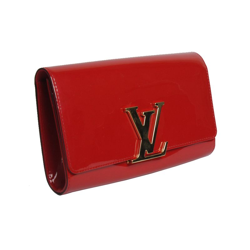 Clutch-Louis-Vuitton-Verniz-Vermelha