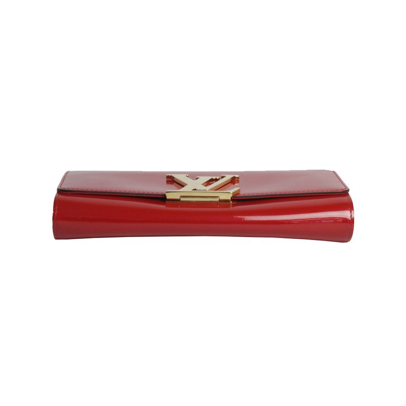 Clutch-Louis-Vuitton-Verniz-Vermelha