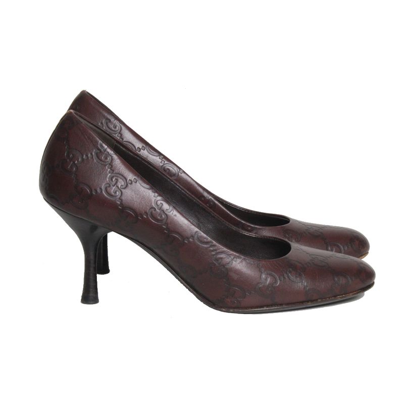 Pump-Gucci-Guccissima-Marrom-1
