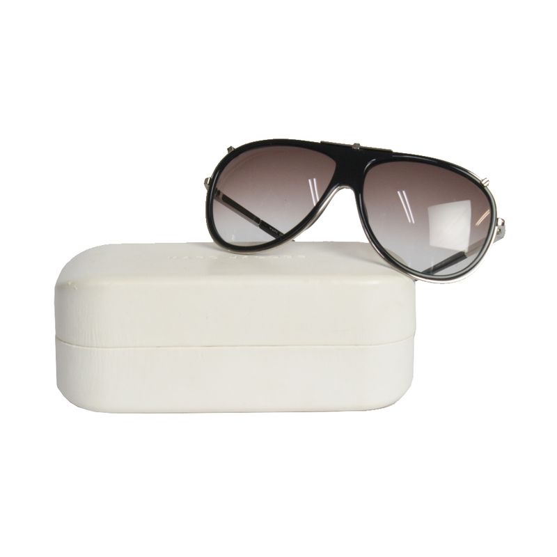 Oculos-Marc-Jacobs-Preto-Metal-Prata