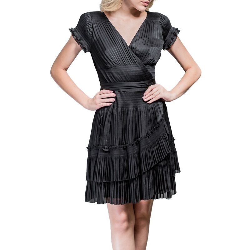 Vestido-Diane-Von-Furstenberg-Plissado