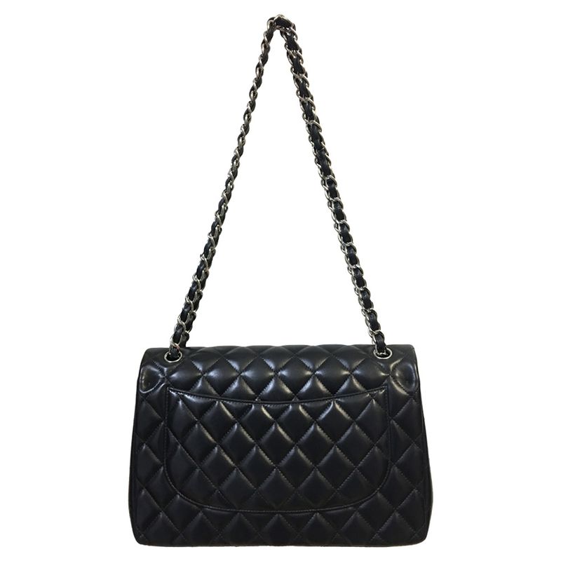 Bolsa-Chanel-Double-Flap-Jumbo-Lambskin