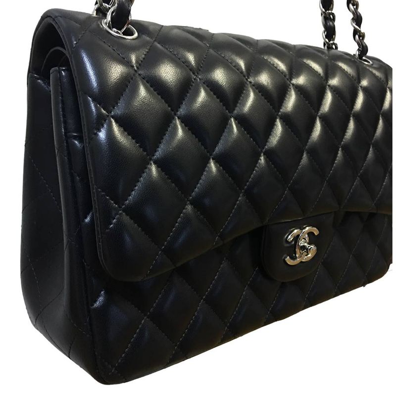 Bolsa-Chanel-Double-Flap-Jumbo-Lambskin
