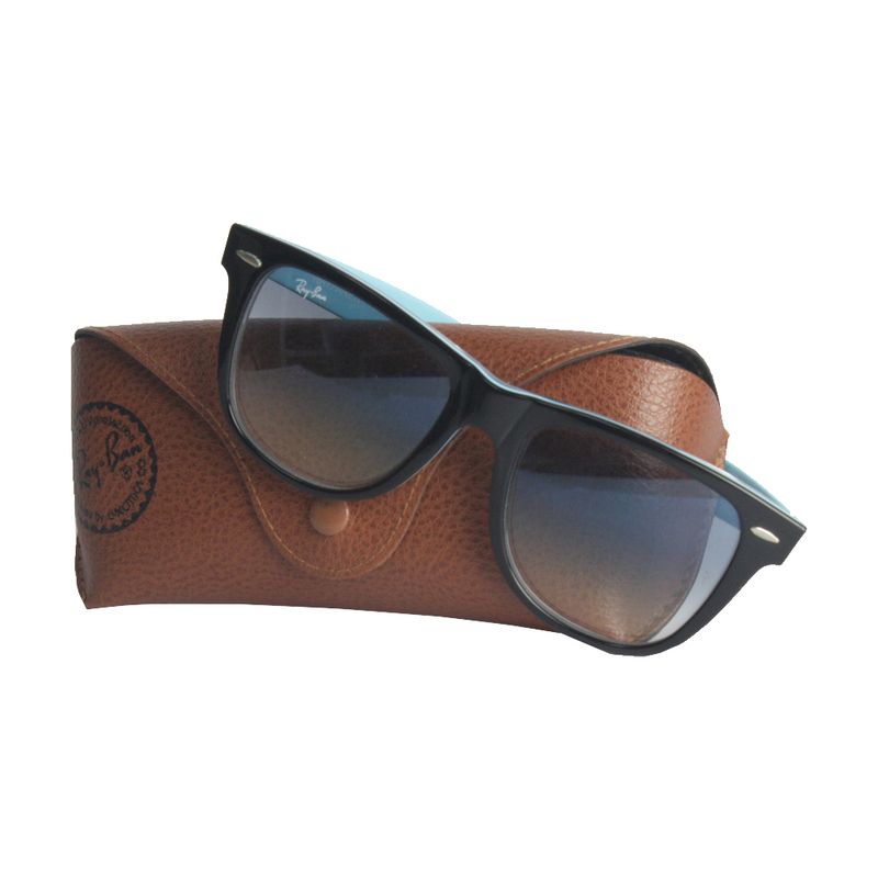 Oculos-Ray-Ban-Wayfarer-Preto-e-Azul