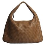 Bolsa-Bottega-Veneta-Hobo-Intrecciato-Caramelo