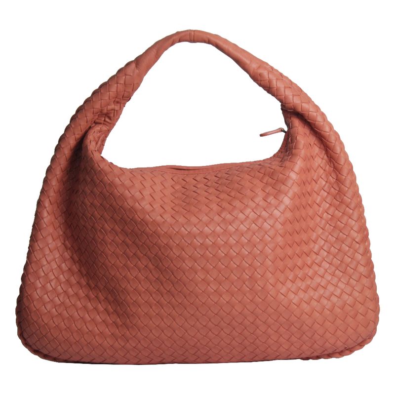 Bolsa-Bottega-Veneta-Hobo-Intrecciato-Rosa-Seco