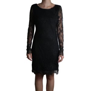 Vestido Lethicia Bronstein Curto Renda Preta