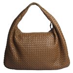 Bolsa-Bottega-Veneta-Hobo-Intrecciato-Caramelo