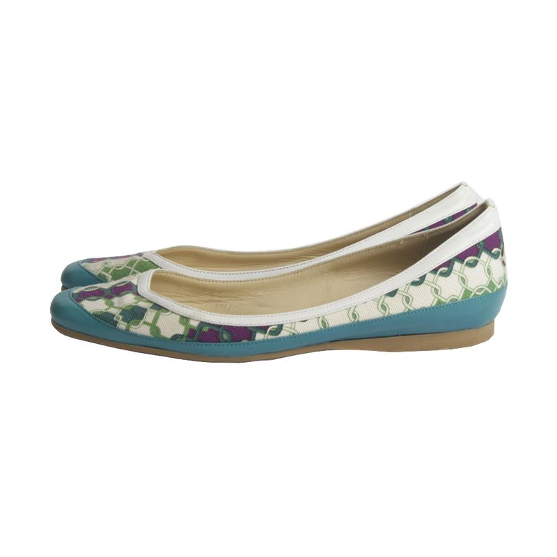Sapatilha-Jimmy-Choo-Tecido-Estampada