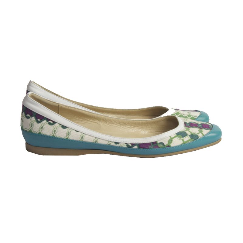 Sapatilha-Jimmy-Choo-Tecido-Estampada