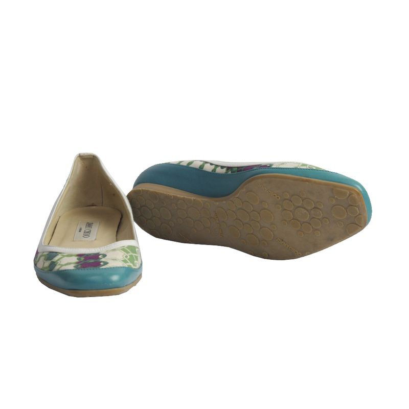 Sapatilha-Jimmy-Choo-Tecido-Estampada