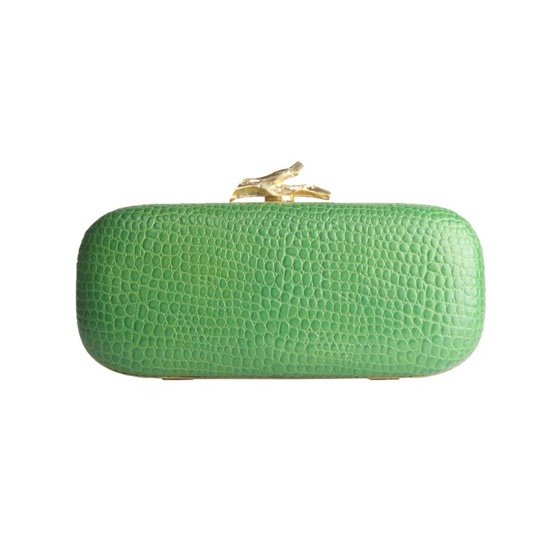 Carteira-Diane-Von-Furstenberg-Verde-Fecho-Galho