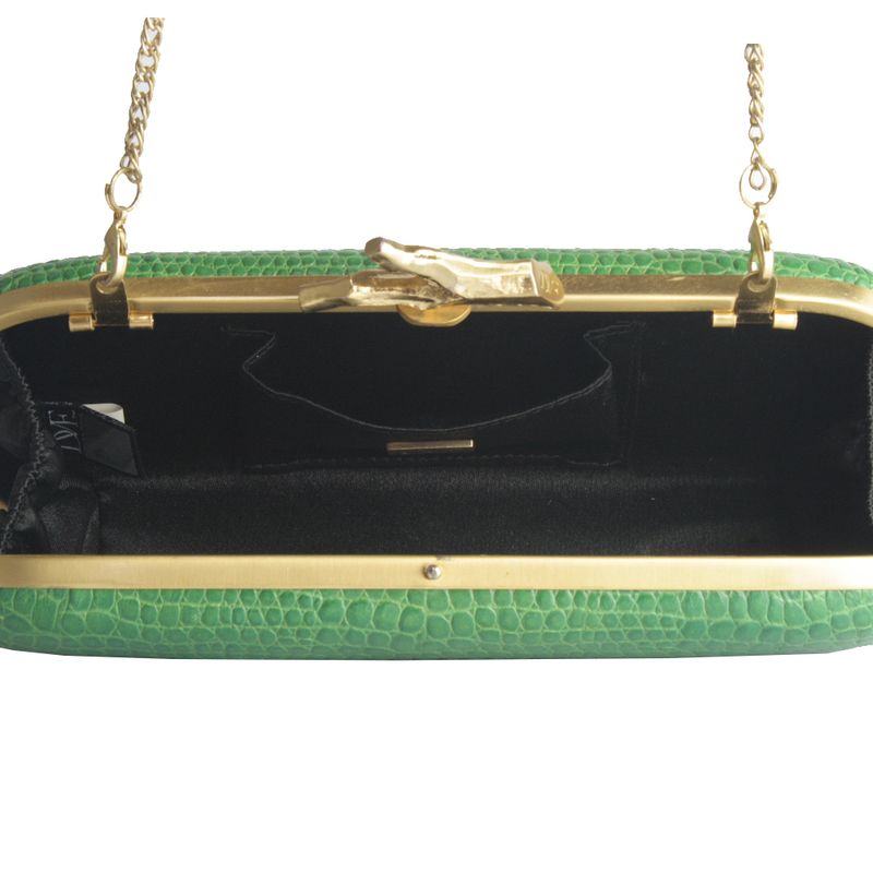 Carteira-Diane-Von-Furstenberg-Verde-Fecho-Galho
