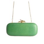 Carteira-Diane-Von-Furstenberg-Verde-Fecho-Galho