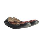Sapatilha-Bally-Couro-Preto-e-Laco-Vermelho
