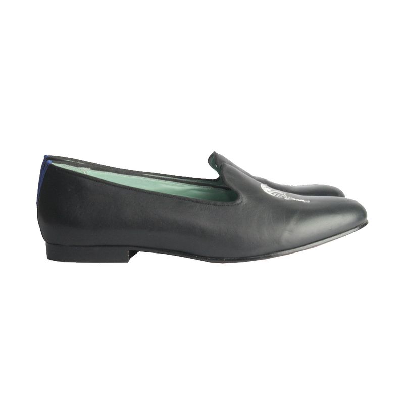 Loafer-Blue-Bird-Zebra-Couro-Preto