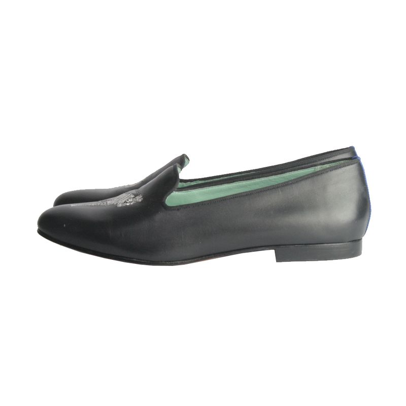 Loafer-Blue-Bird-Zebra-Couro-Preto