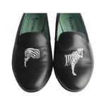 Loafer-Blue-Bird-Zebra-Couro-Preto