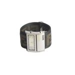Relogio-Fendi-Tecido-Metal-Prata-Brilhantes
