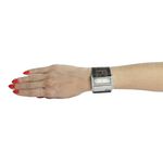 Relogio-Fendi-Tecido-Metal-Prata-Brilhantes